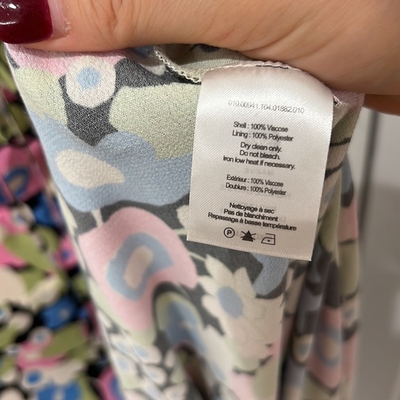 Rixo | NWT Maeve Floral Print Crepe Maxi Dress - Size UK 10/US 6 - Picture 10 of 10